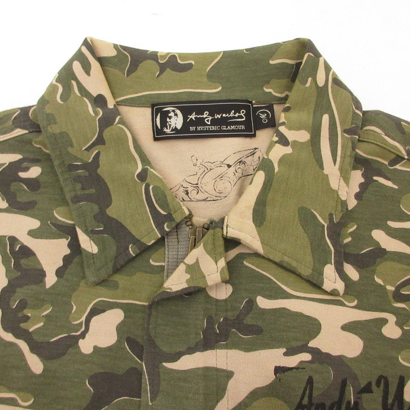 【中古】HYSTERIC GLAMOUR | ヒステリックグラマー ブルゾン 0442CJ01 カモ サイズ:M