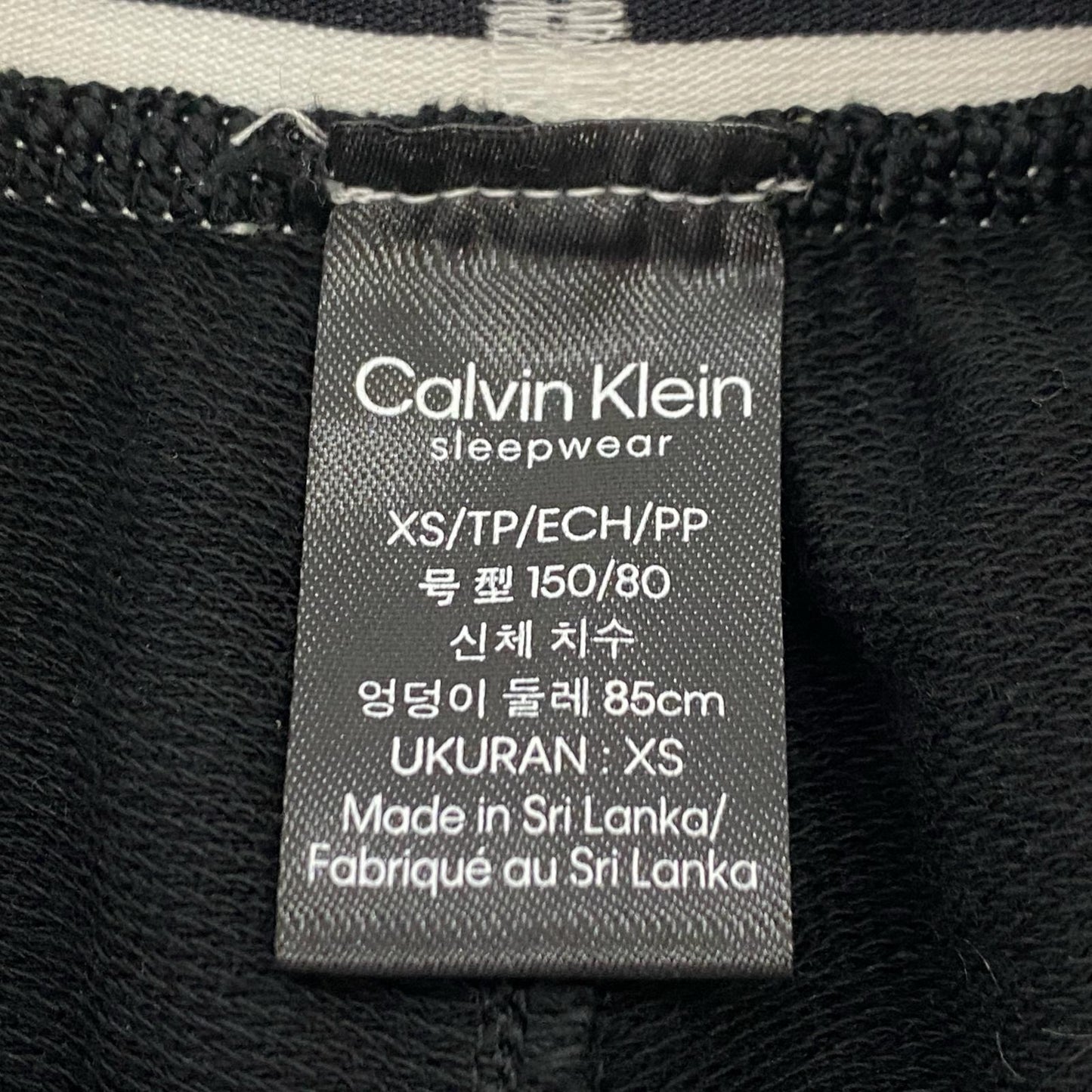 【中古】Calvin Klein | カルバンクライン Icon Cotton Modal ジョガーパンツ パンツ QS6872 ブラック サイズ:XS