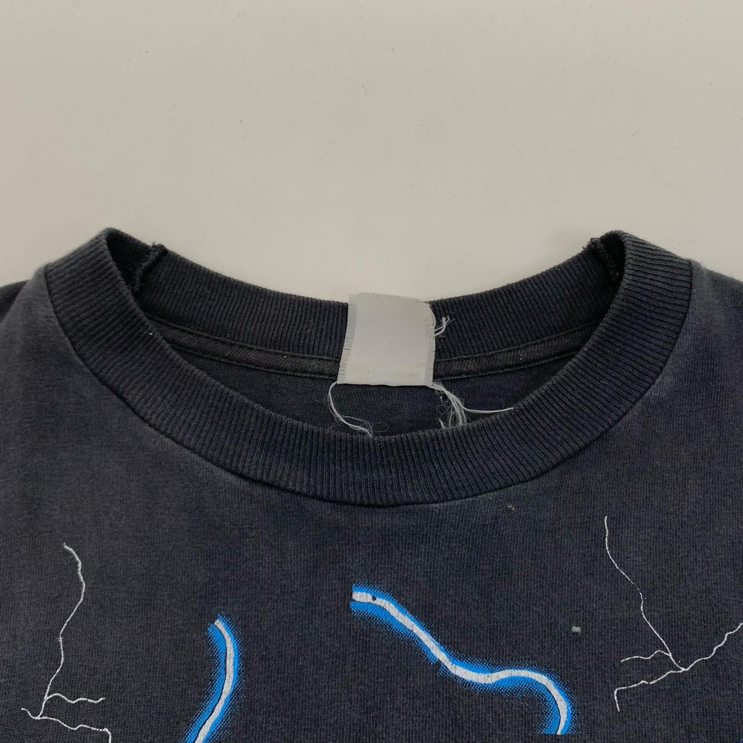 【中古】VINTAGE衣料 | ヴィンテージイリョウ サンダーイーグル 半袖Tシャツ ブラック