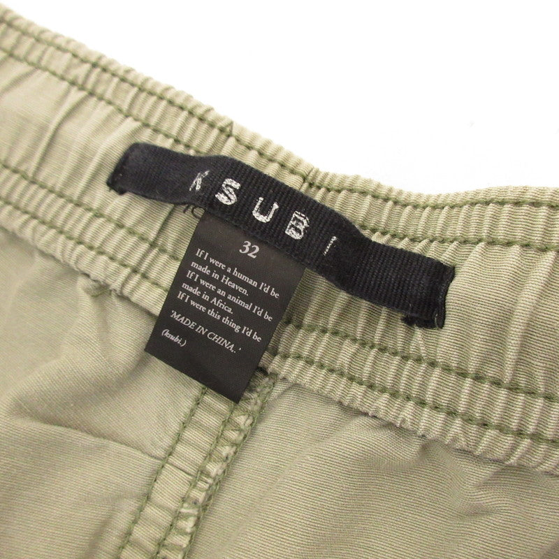 【中古】KSUBI | スビ BOWIE BOARDSHORT FADED ARMY ショートパンツ 1000064131 グリーン サイズ:32