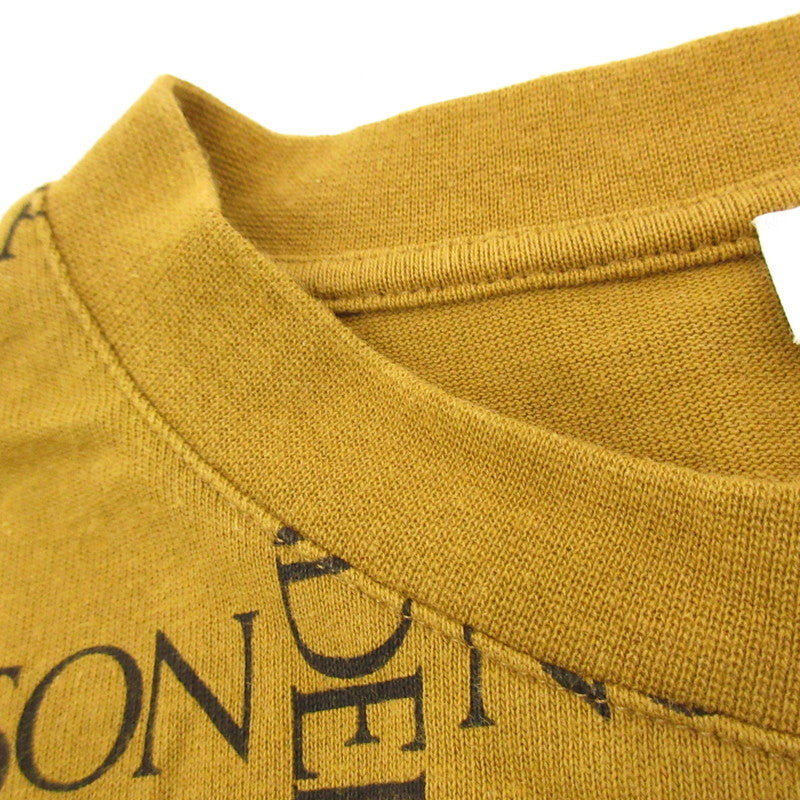 【中古】J.W.Anderson | ジェイダブリュアンダーソン Printed Logo Over T-Shirt 半袖Tシャツ JT0044PG0482619 国内正規品 ブラウン サイズ:M