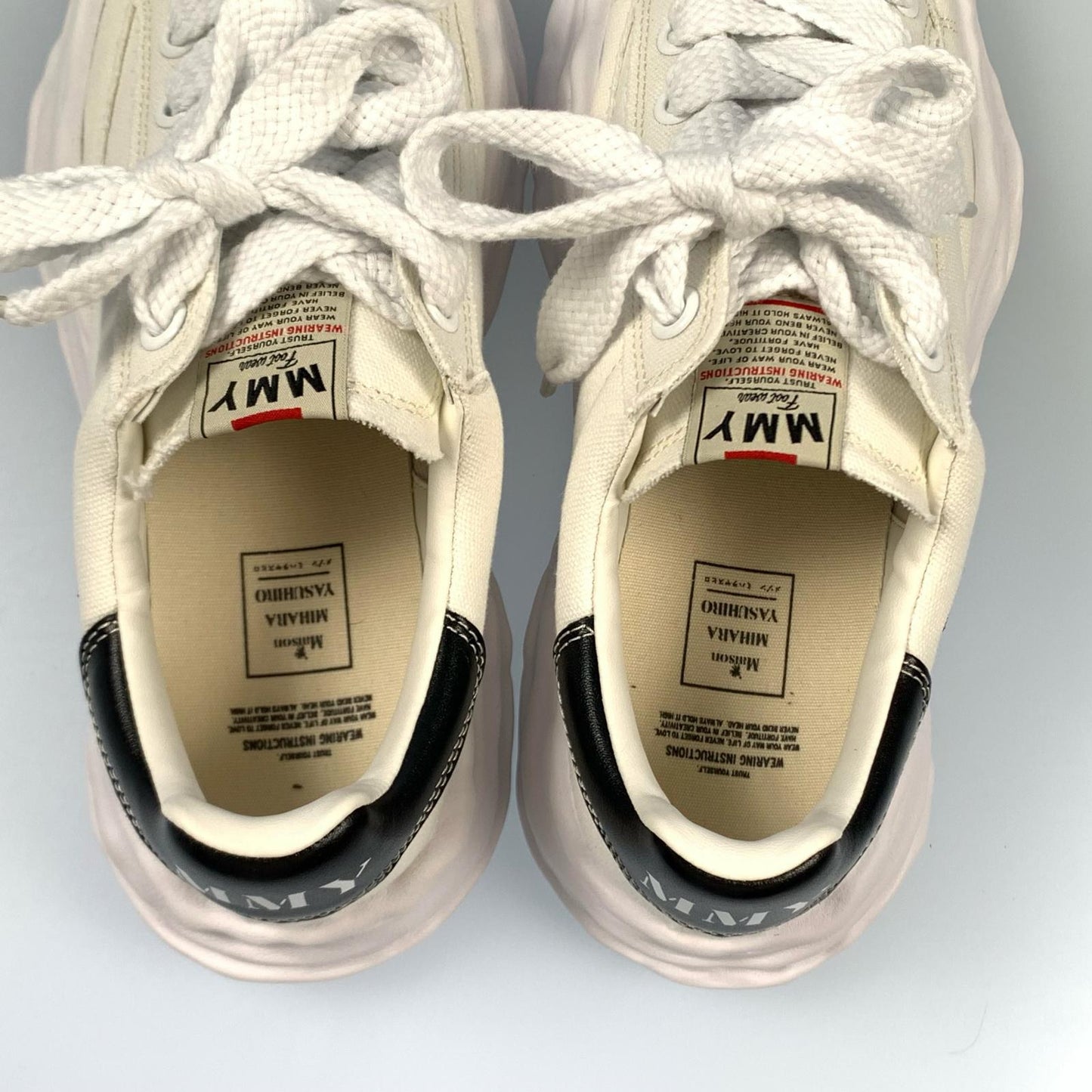 【中古】MIHARA YASUHIRO | ミハラヤスヒロ BLAKEY スニーカー A08FW735 2025S/S EU41 ホワイト