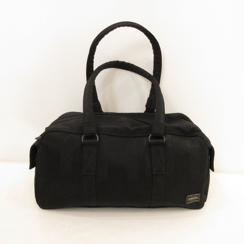 【中古】PORTER | ポーター TANGO BLACK BOSTON BAG(S) ハンドバッグ 638-07164 ブラック