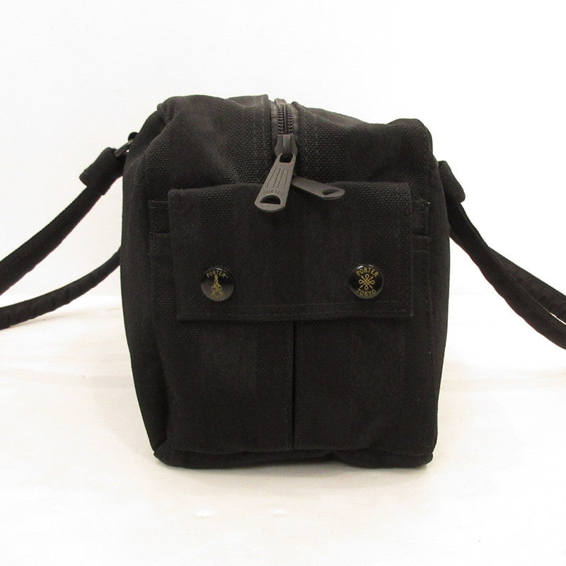 【中古】PORTER | ポーター TANGO BLACK BOSTON BAG(S) ハンドバッグ 638-07164 ブラック