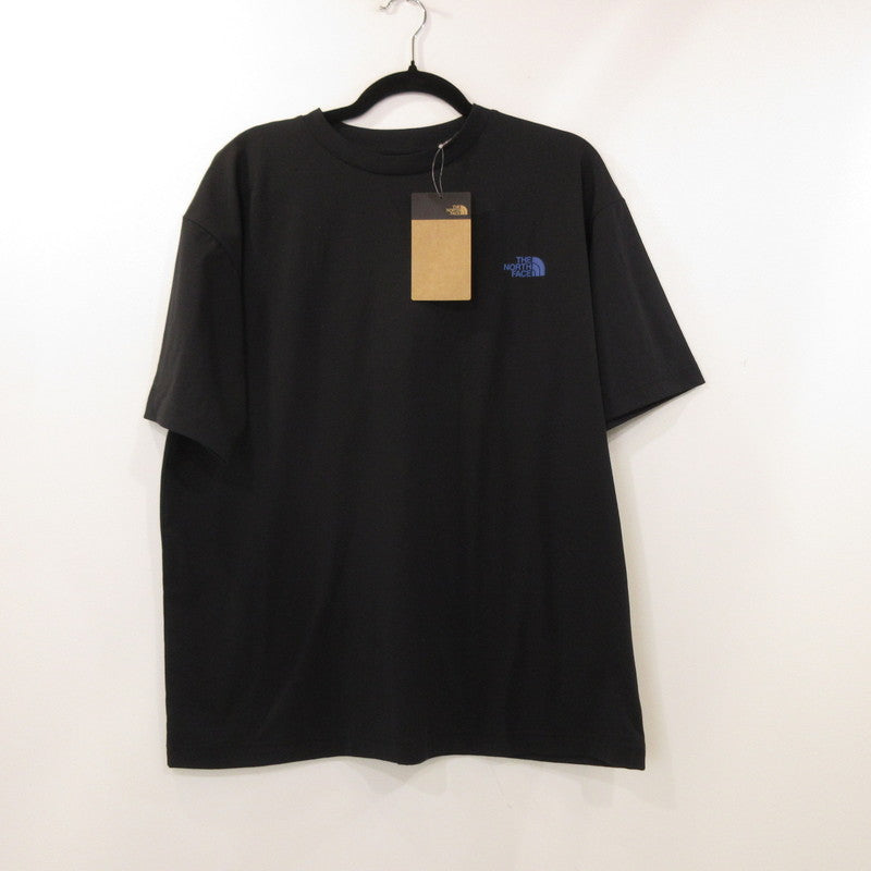 【中古】THE NORTH FACE | ザ・ノースフェイス S/S ES 66 Logo Wide Tee 半袖Tシャツ NT32597 ブラック サイズ:L