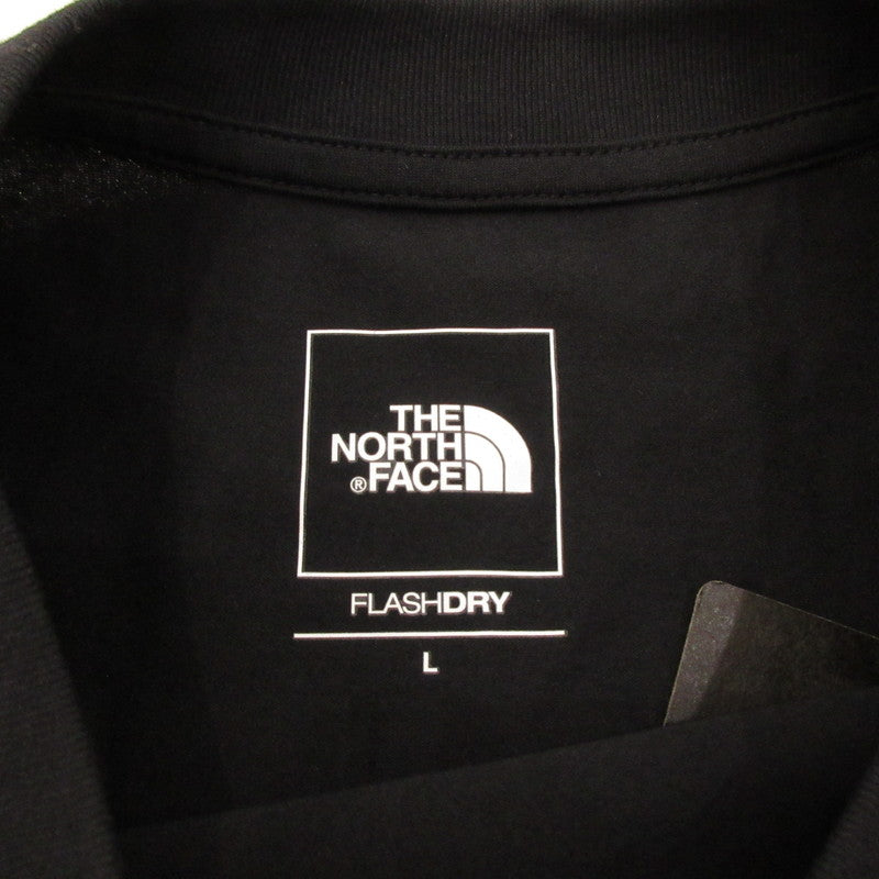 【中古】THE NORTH FACE | ザ・ノースフェイス S/S ES 66 Logo Wide Tee 半袖Tシャツ NT32597 ブラック サイズ:L