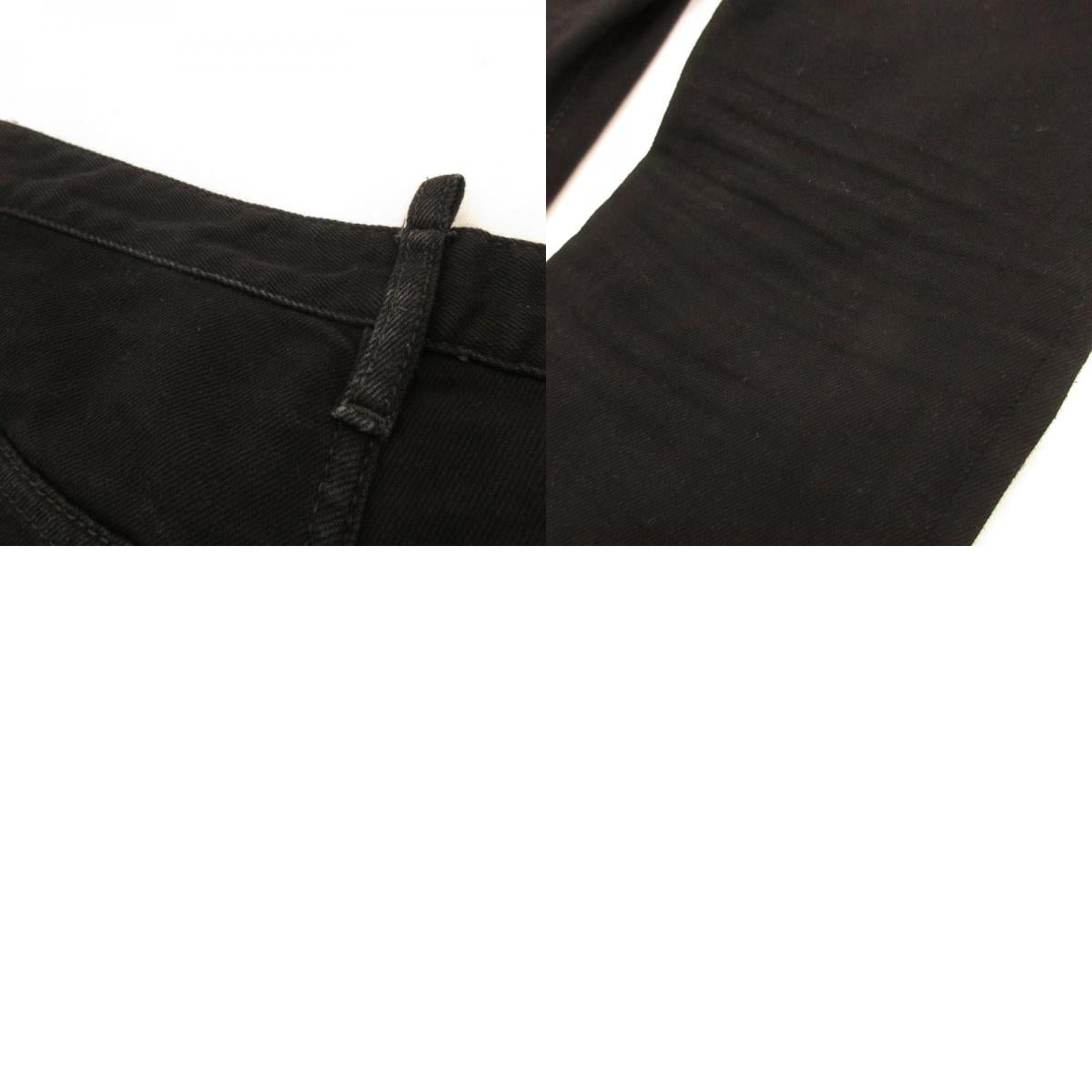 【中古】DSQUARED2 | ディースクエアード BLACK BULL SKATER JEAN デニムパンツ S74LB1427 国内正規品 ブラック サイズ:48