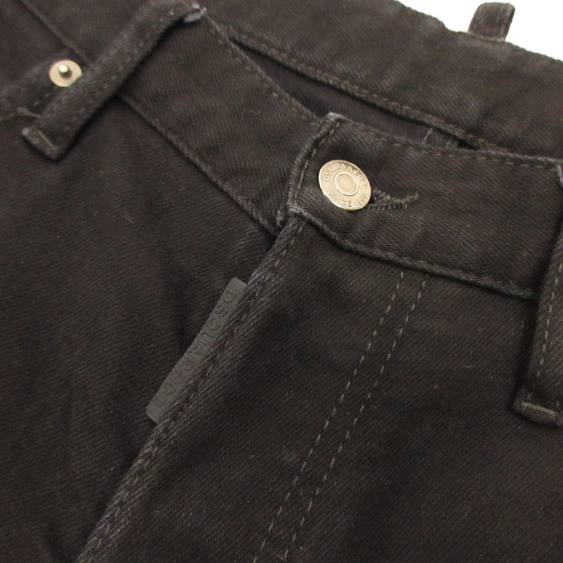 【中古】DSQUARED2 | ディースクエアード BLACK BULL SKATER JEAN デニムパンツ S74LB1427 国内正規品 ブラック サイズ:48