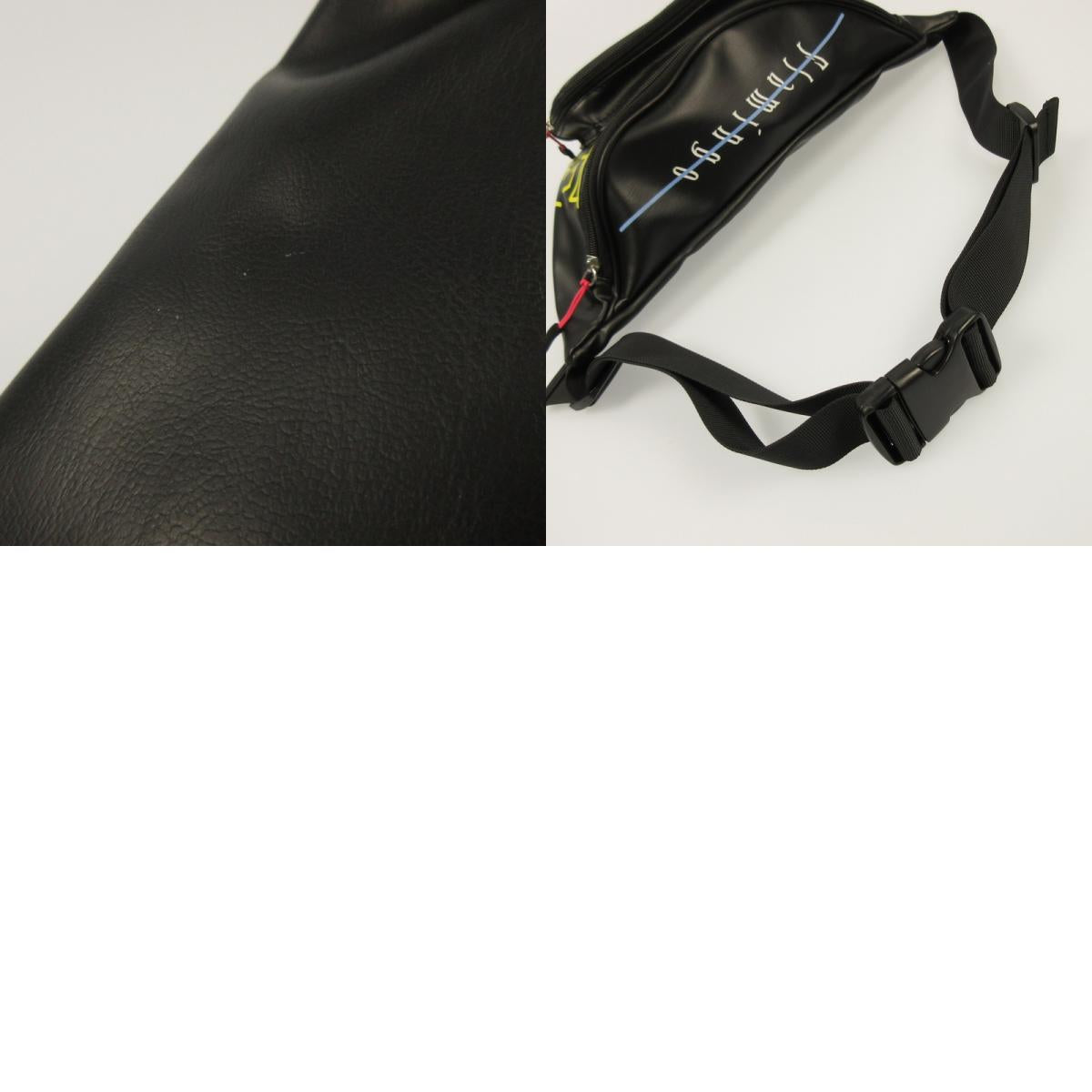 【中古】 米津玄師書下ろしイラスト MAJOGARI ウエストバッグ ブラック