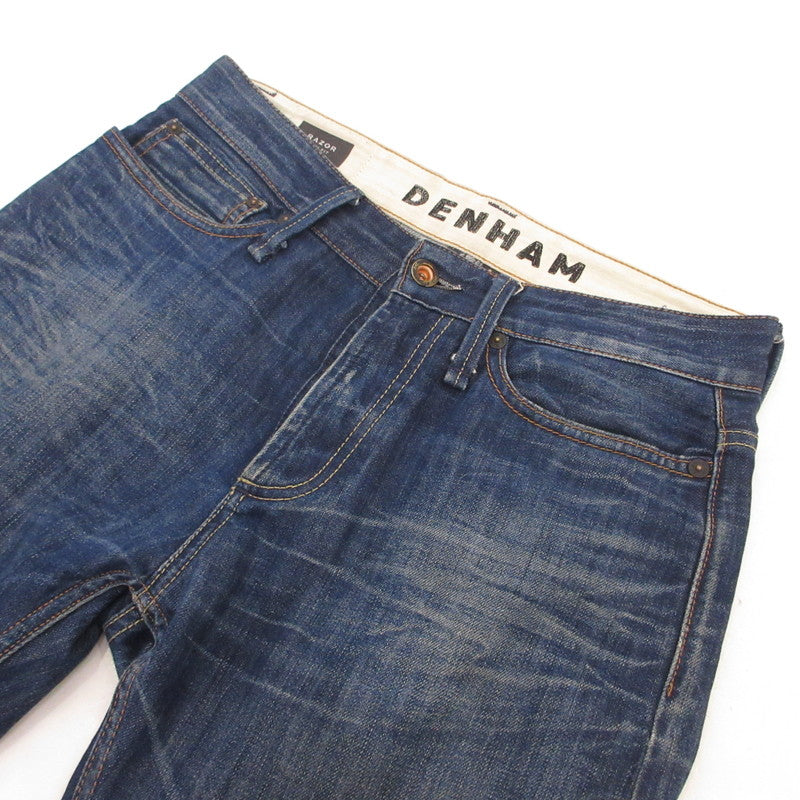【中古】DENHAM | デンハム RAZOR SLIM FIT デニムパンツ 01-13-11-11-010 ブルー サイズ:27