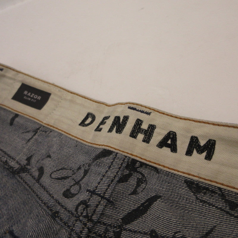 【中古】DENHAM | デンハム RAZOR SLIM FIT デニムパンツ 01-13-11-11-010 ブルー サイズ:27