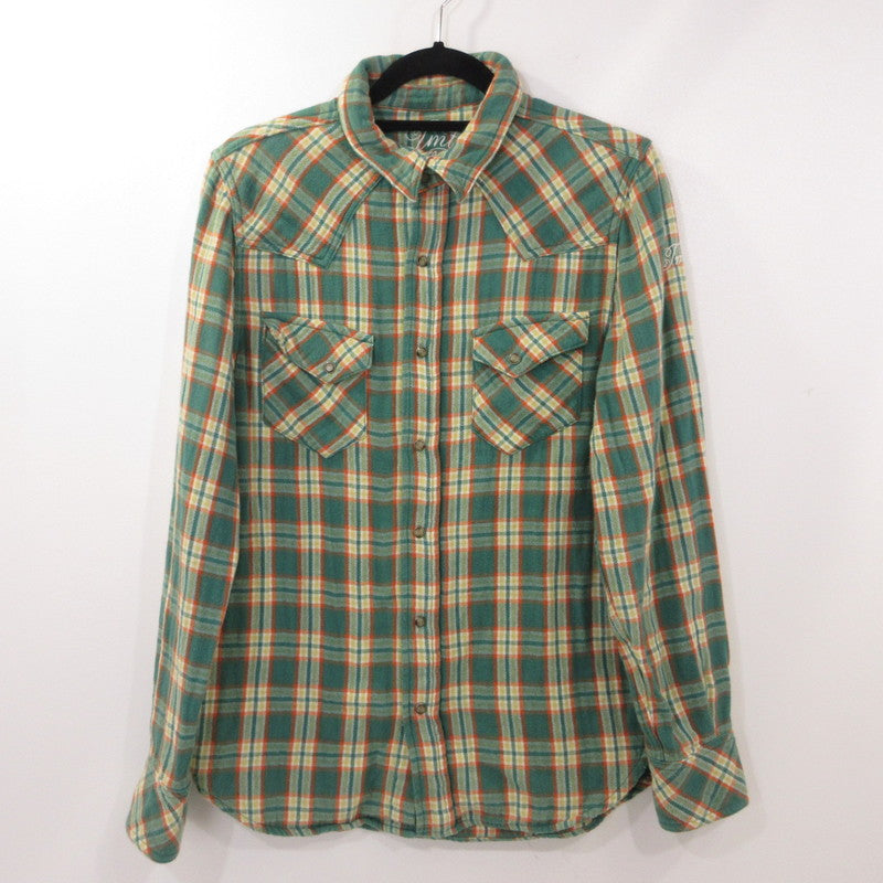 【中古】TMT | ティーエムティー W-GAZE CHECK SHIRTS 長袖シャツ TSH-F1102AX サイズ:L