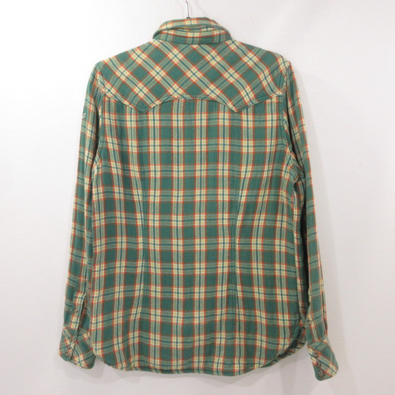 【中古】TMT | ティーエムティー W-GAZE CHECK SHIRTS 長袖シャツ TSH-F1102AX サイズ:L