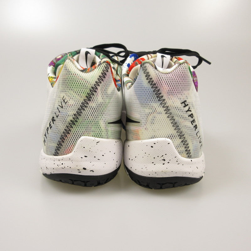 【中古】NIKE | ナイキ Hyperlive NCS スニーカー 820230-106 ホワイト 31cm