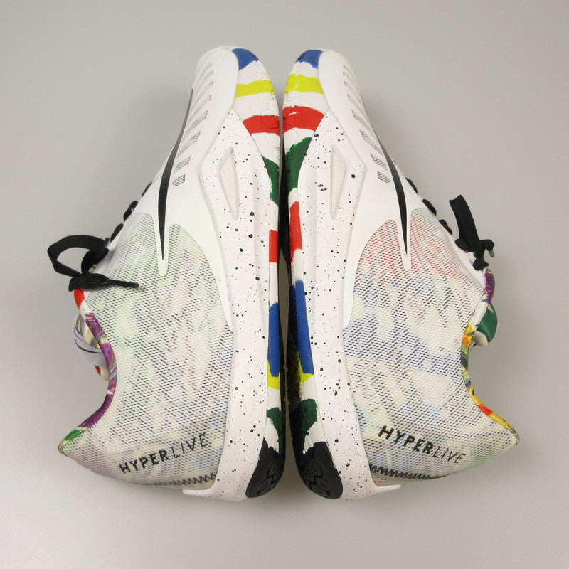 【中古】NIKE | ナイキ Hyperlive NCS スニーカー 820230-106 ホワイト 31cm