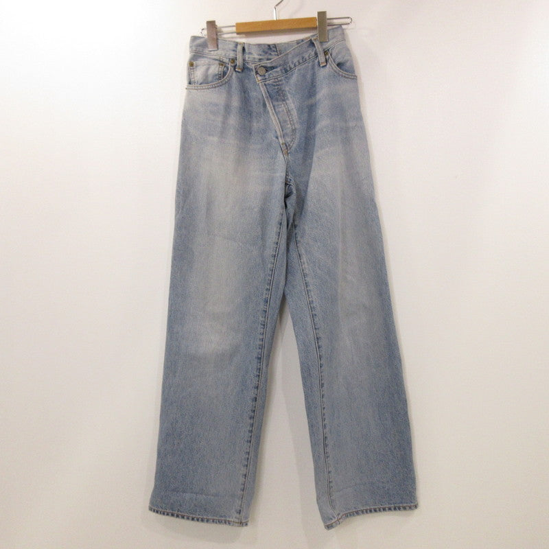 【中古】Ungrid | アングリッド リメイクデザインルーズデニム デニムパンツ 112412450701-01 ブルー サイズ:24