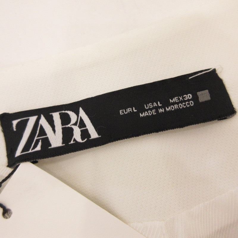 【中古】ZARA | ザラ ベスト 2676/888 ホワイト サイズ:L