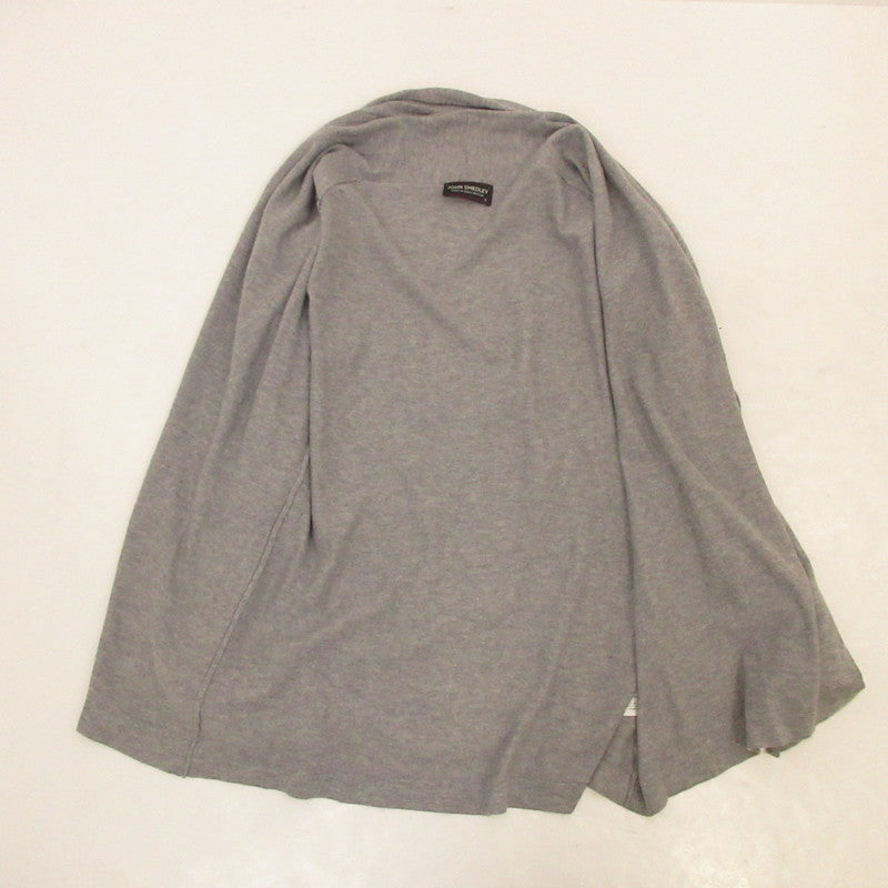 【中古】JOHN SMEDLEY | ジョンスメドレー ボタンレスカーディガン カーディガン グレー サイズ:S