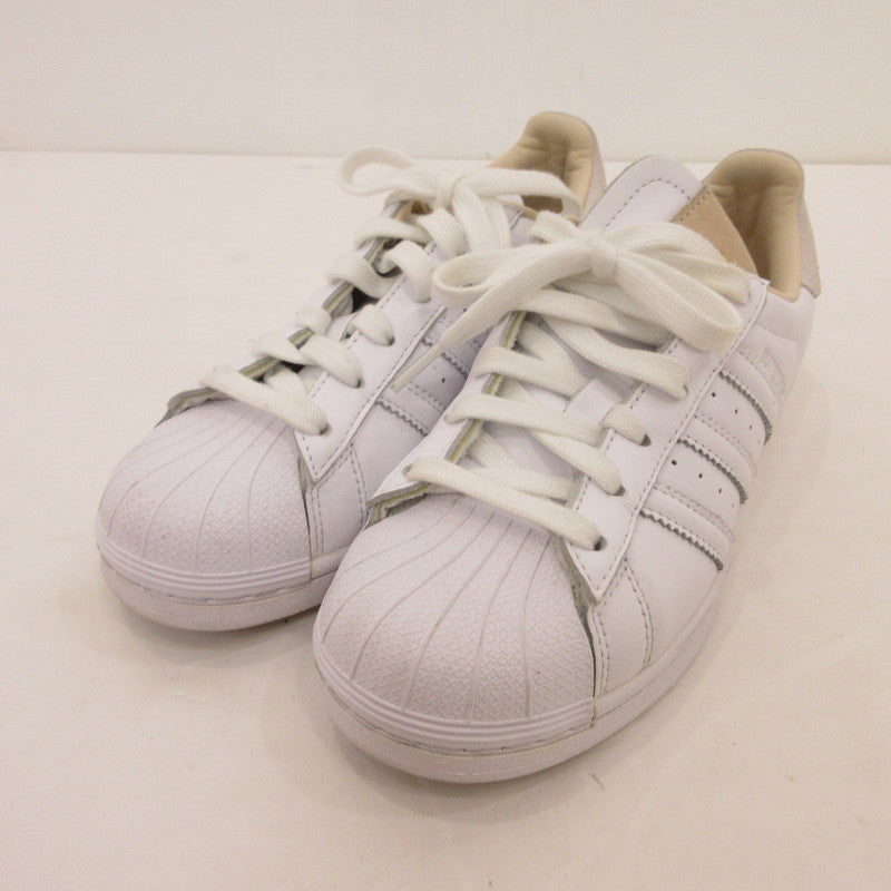 【中古】adidas | アディダス SUPER STAR スニーカー EF2102 ホワイト 23cm