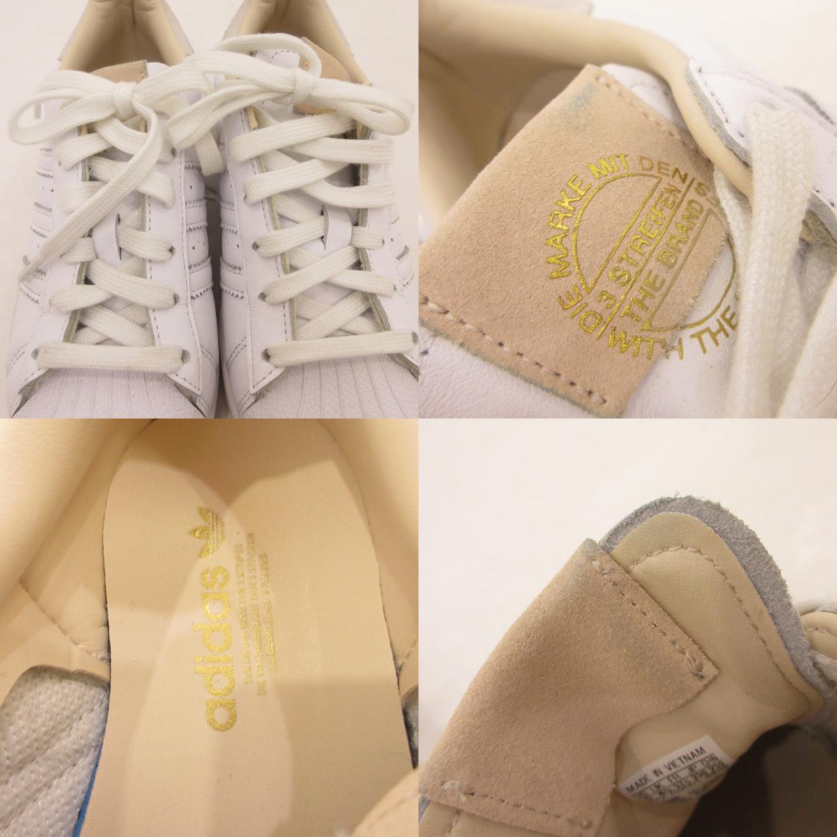 【中古】adidas | アディダス SUPER STAR スニーカー EF2102 ホワイト 23cm