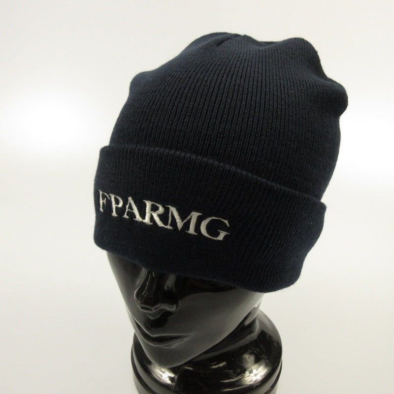 【中古】FPAR | フォーティーパーセントアゲインストライツ ニットキャップ ネイビー