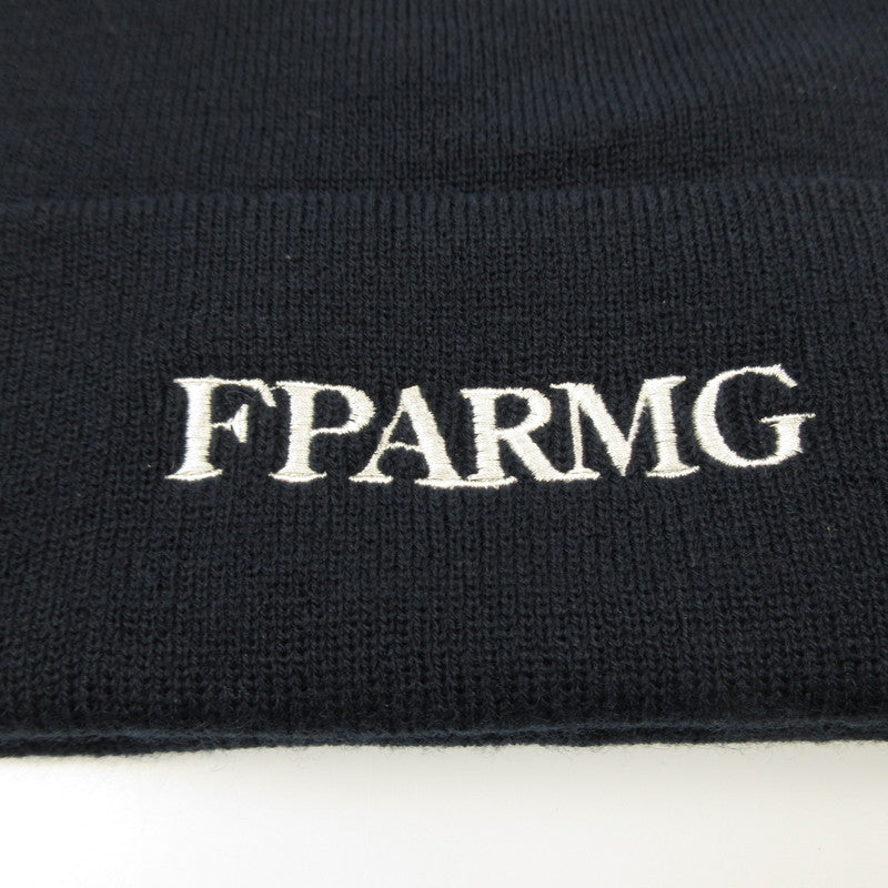【中古】FPAR | フォーティーパーセントアゲインストライツ ニットキャップ ネイビー