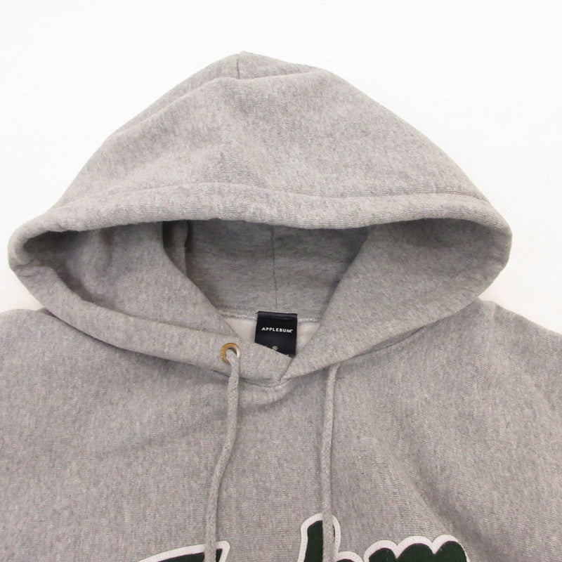 【中古】APPLE BUM | アップルバム APBM SWEAT PARKA パーカー グレー サイズ:XL