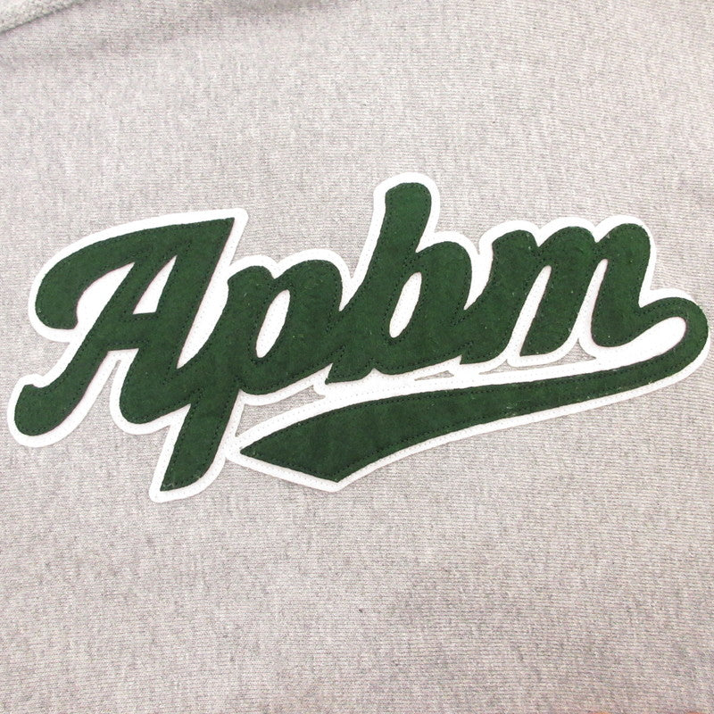 【中古】APPLE BUM | アップルバム APBM SWEAT PARKA パーカー グレー サイズ:XL