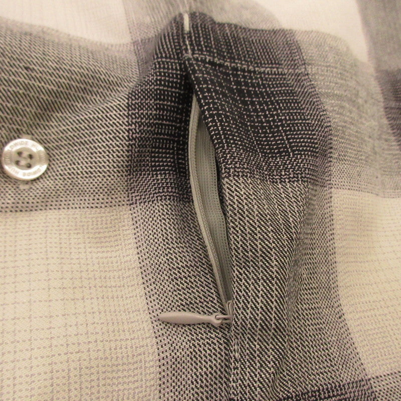 HUF | ハフ OG LOGO OMBRE PLAID LS SHIRT 長袖シャツ サイズ:M