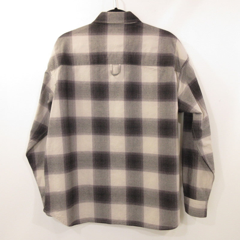 【中古】HUF | ハフ OG LOGO OMBRE PLAID LS SHIRT 長袖シャツ サイズ:M