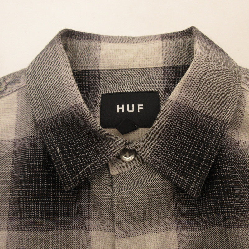 【中古】HUF | ハフ OG LOGO OMBRE PLAID LS SHIRT 長袖シャツ サイズ:M