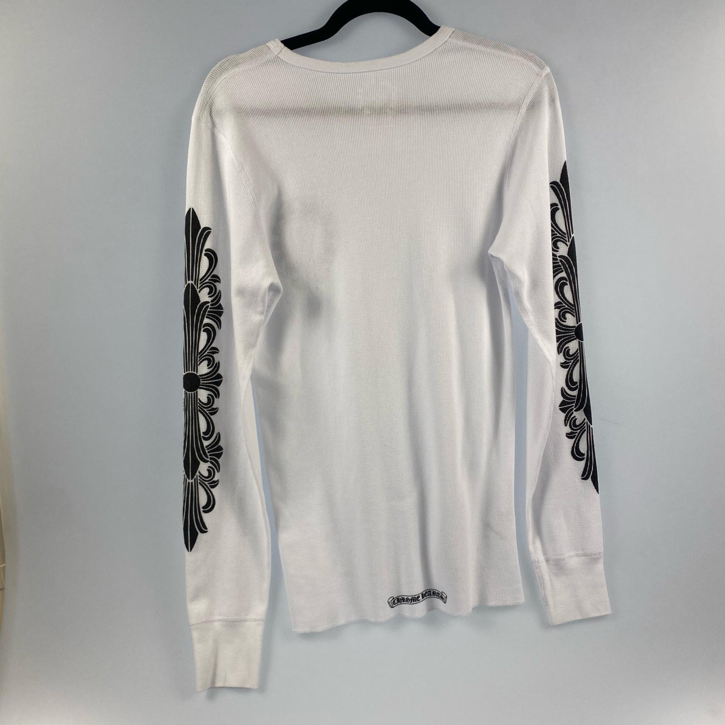 【中古】CHROME HEARTS | クロムハーツ THERMAL L/S TEE 長袖Tシャツ ホワイト サイズ:L