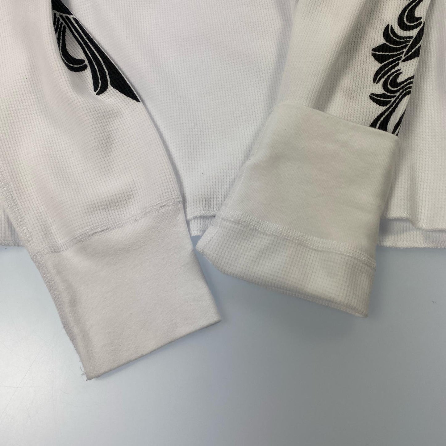 【中古】CHROME HEARTS | クロムハーツ THERMAL L/S TEE 長袖Tシャツ ホワイト サイズ:L