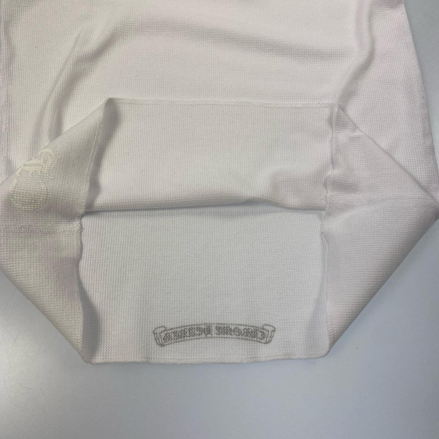 【中古】CHROME HEARTS | クロムハーツ THERMAL L/S TEE 長袖Tシャツ ホワイト サイズ:L