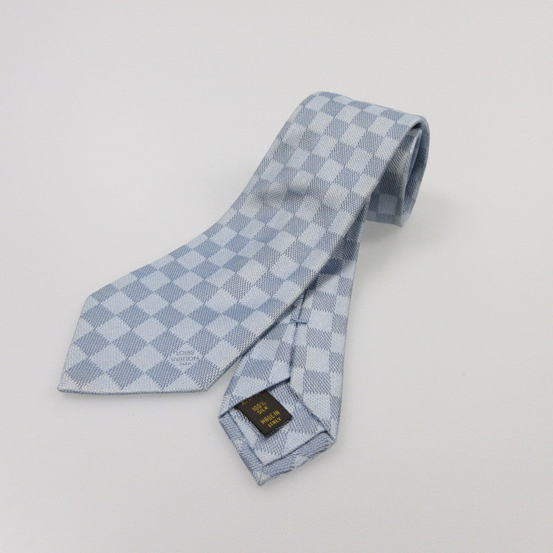 【中古】LOUIS VUITTON | ルイ・ヴィトン ダミエクラシック 8CM ネクタイ M78754