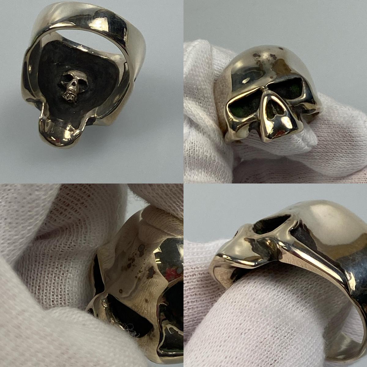 【中古】 Keith Skull Ring リング・指輪