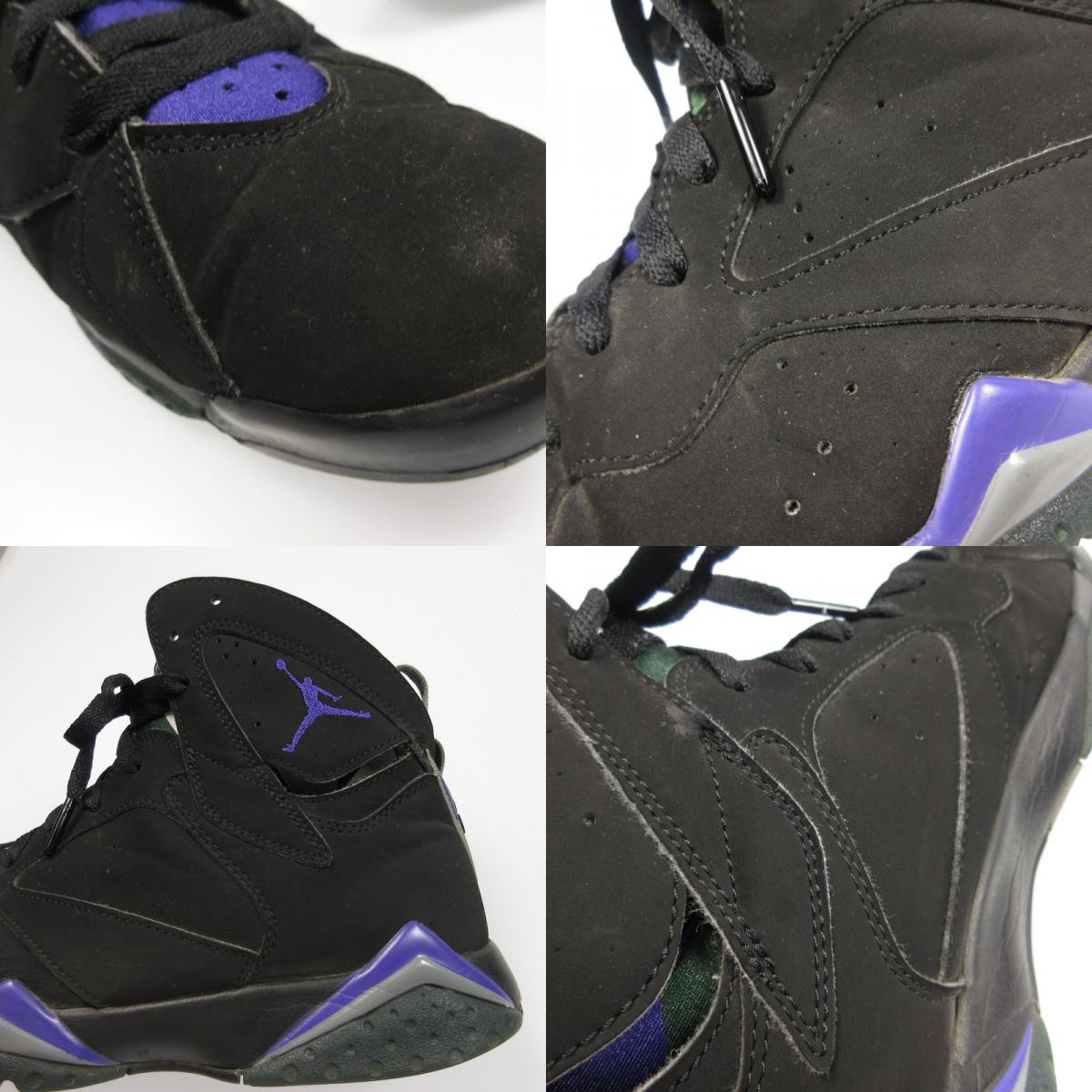 【中古】NIKE | ナイキ AIR JORDAN 7 RETRO RAY ALLEN スニーカー 304775-053 2019S/S ブラック 28cm