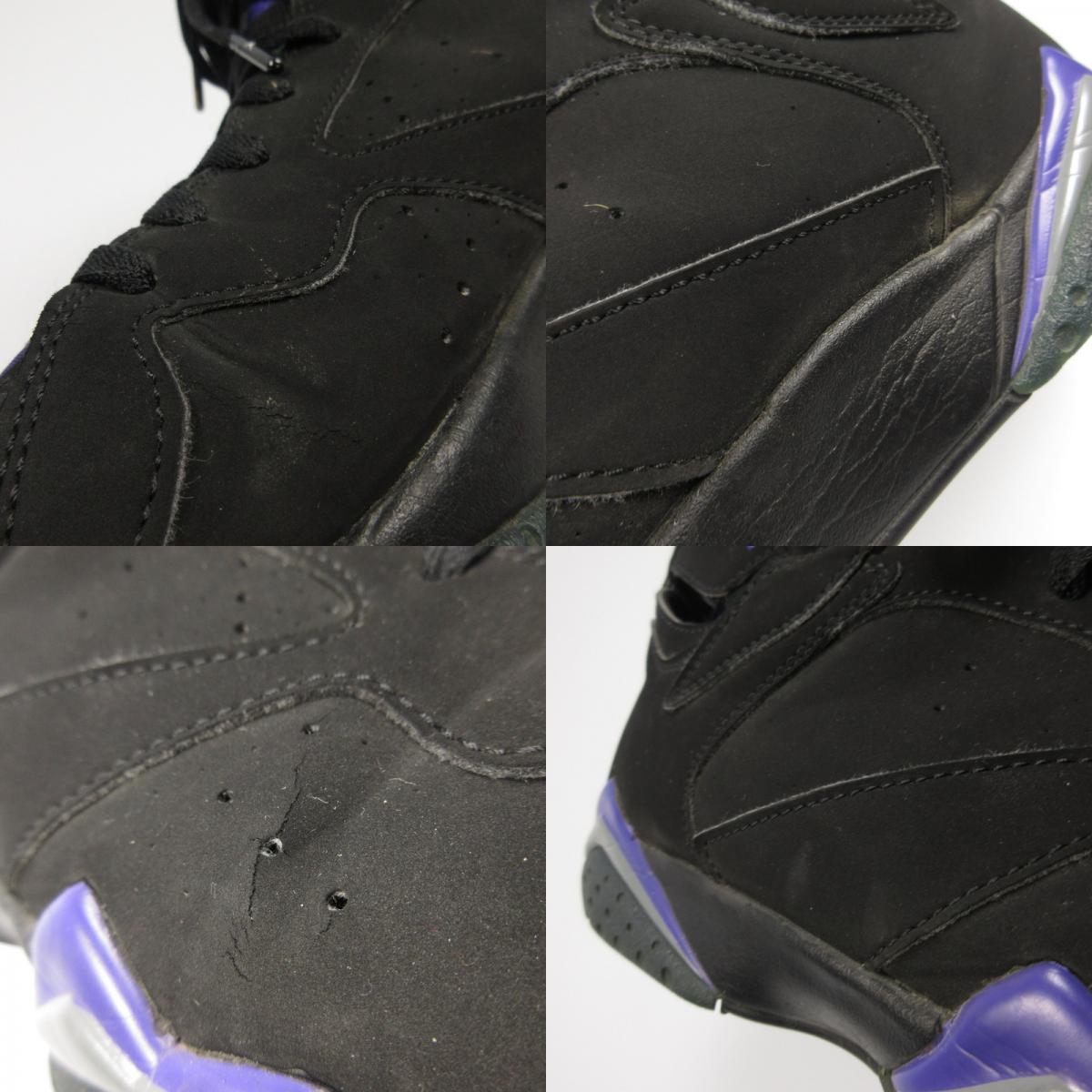 【中古】NIKE | ナイキ AIR JORDAN 7 RETRO RAY ALLEN スニーカー 304775-053 2019S/S ブラック 28cm