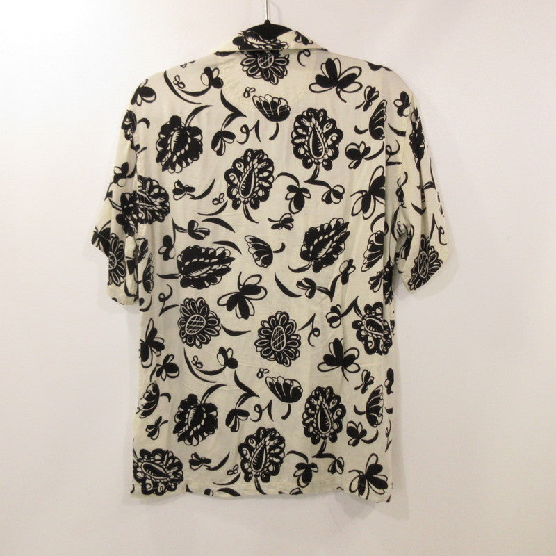 【中古】JUNYA WATANABE COMME des GARCONS MAN | ジュンヤワタナベコムデギャルソンマン レーヨンサテンプリント 半袖シャツ WS-B019 サイズ:XS