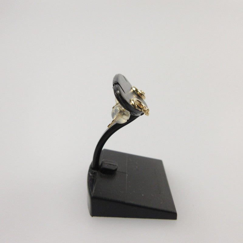 【中古】canal4℃ | カナルヨンドシー 月モチーフ ピアス 151636153010 K10 ゴールド
