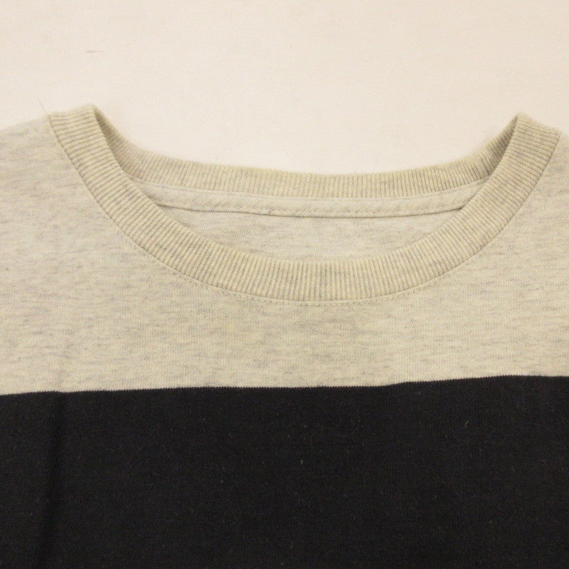 【中古】SATURDAYS NYC | サタデーズ サタデイズ JAMES LONG SLEEVE BLOCK STRIPE TEE 長袖Tシャツ BBM-6402-B サイズ:M