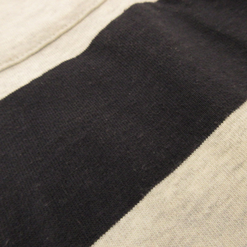 【中古】SATURDAYS NYC | サタデーズ サタデイズ JAMES LONG SLEEVE BLOCK STRIPE TEE 長袖Tシャツ BBM-6402-B サイズ:M