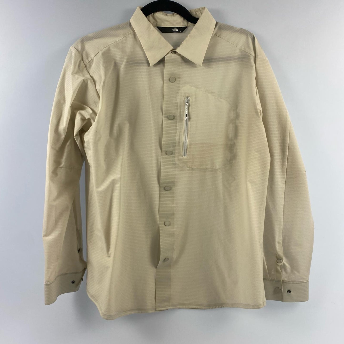 【中古】THE NORTH FACE | ザ・ノースフェイス L/S PARAM SHIRT 長袖シャツ NR12201 アイボリー サイズ:S