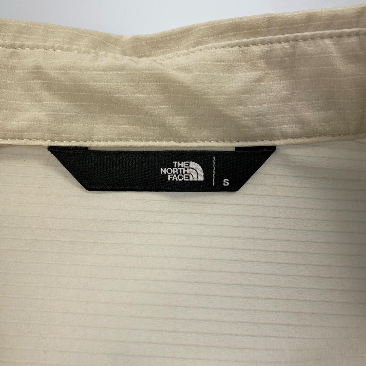 【中古】THE NORTH FACE | ザ・ノースフェイス L/S PARAM SHIRT 長袖シャツ NR12201 アイボリー サイズ:S