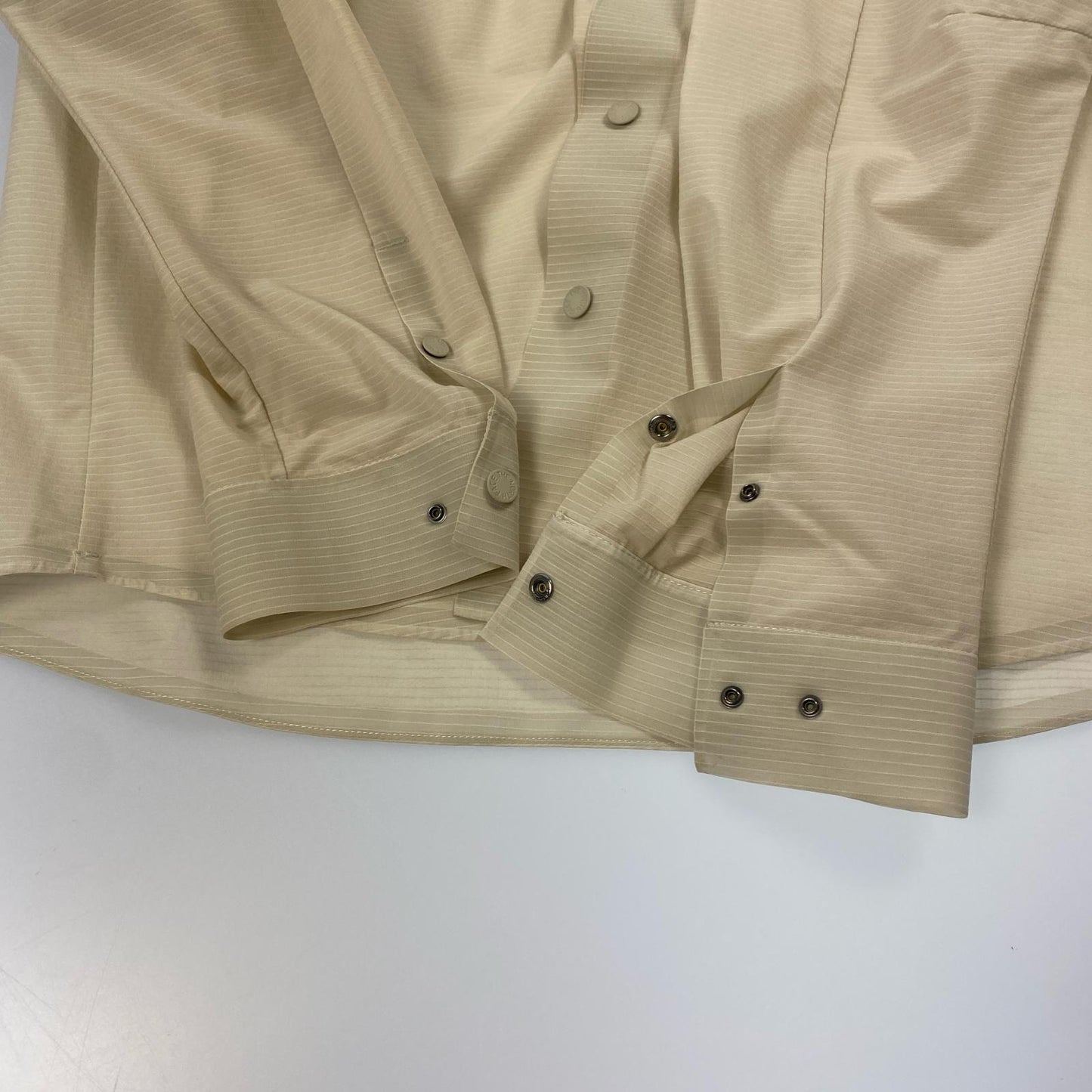 【中古】THE NORTH FACE | ザ・ノースフェイス L/S PARAM SHIRT 長袖シャツ NR12201 アイボリー サイズ:S