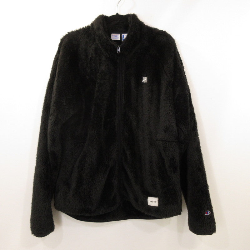 【中古】UNDEFEATED | アンディフィーテッド SHERPA JACKET その他トップス C8-U612 ブラック サイズ:L