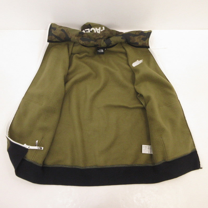 【中古】THE NORTH FACE | ザ・ノースフェイス Novelty Rearview Full Zip Hoodie パーカー NT62131 カモ サイズ:M
