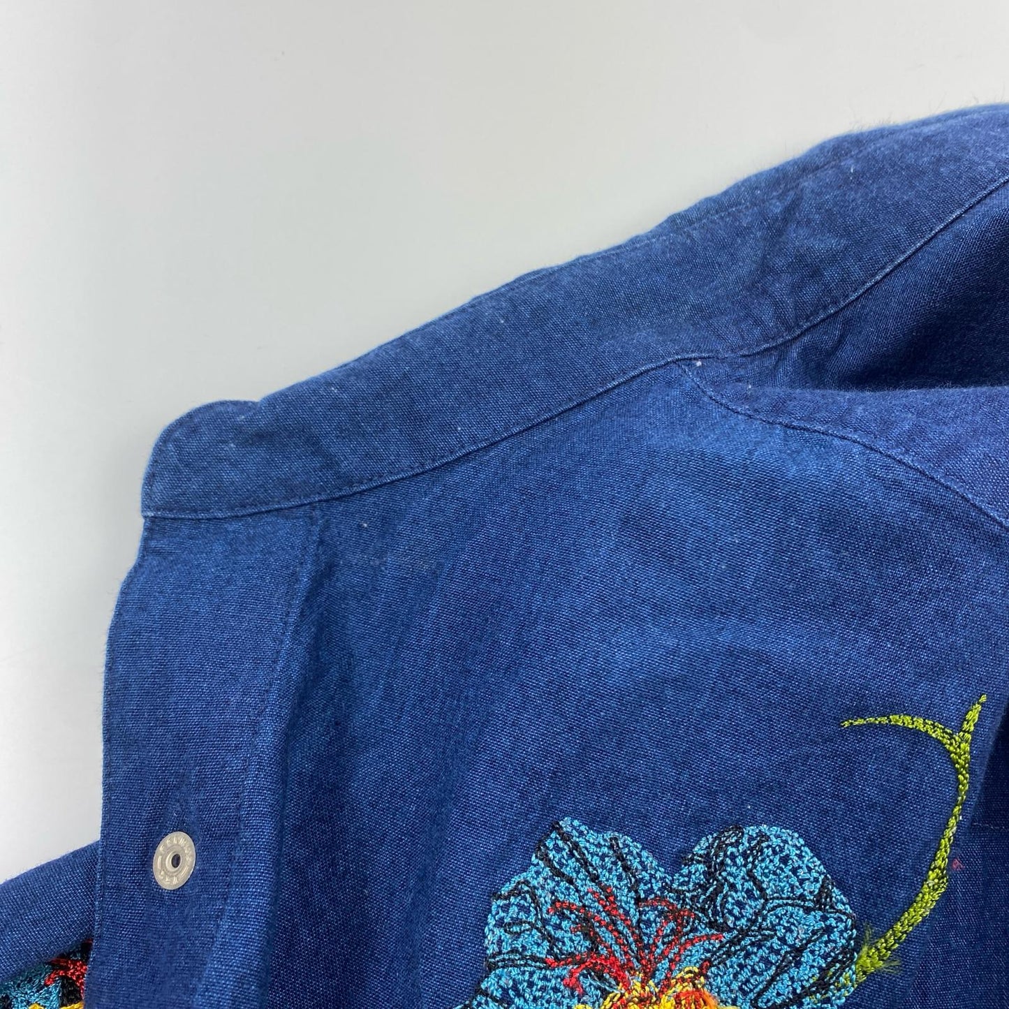 【中古】 Icirian Western Shirt 長袖シャツ T24SS-SH08 年式:2024S/S ネイビー サイズ:3