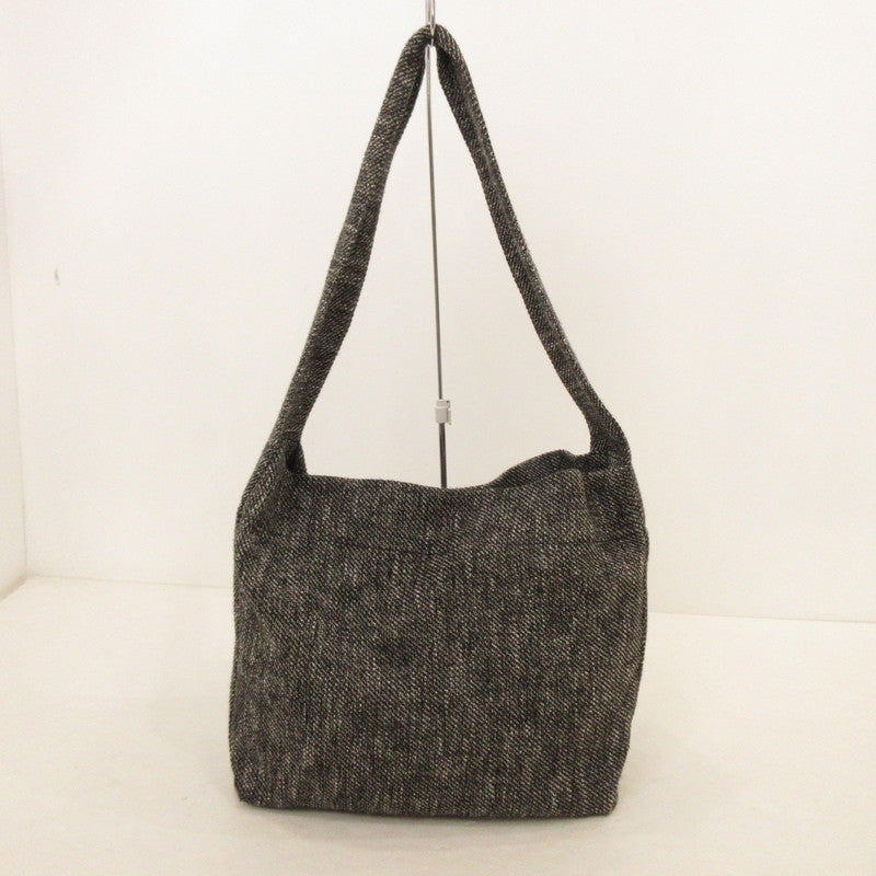 【中古】LIDNM | リドム TWEED LARGE NEWSPAPER BAG ショルダーバッグ lm23ss15501 グレー