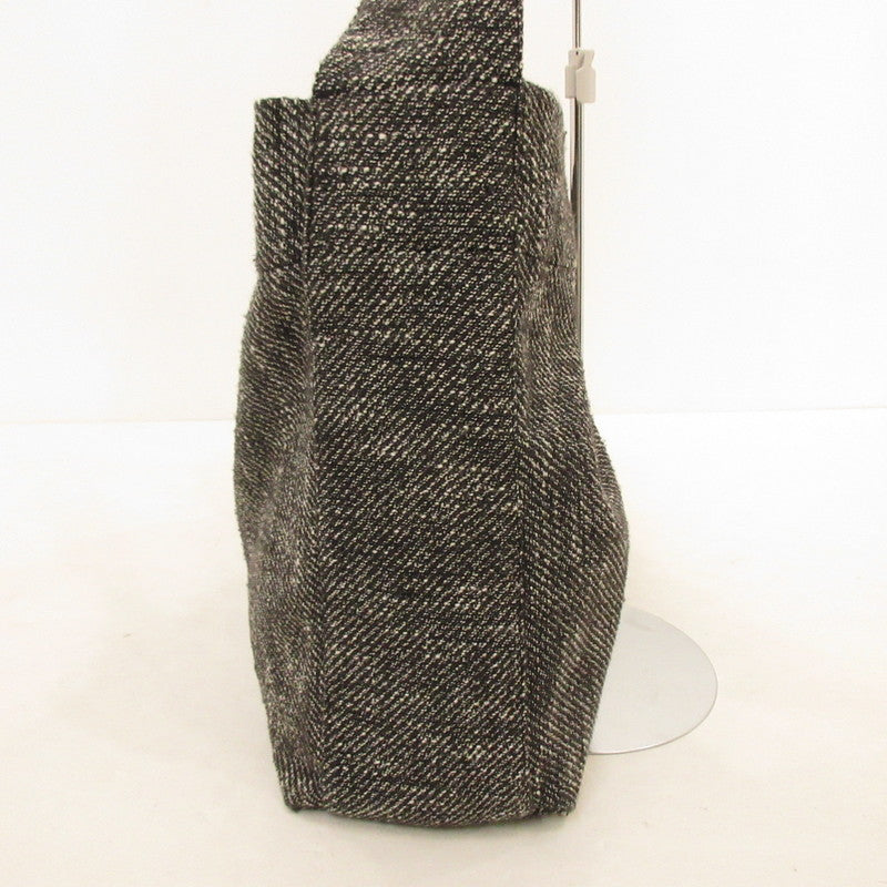 【中古】LIDNM | リドム TWEED LARGE NEWSPAPER BAG ショルダーバッグ lm23ss15501 グレー